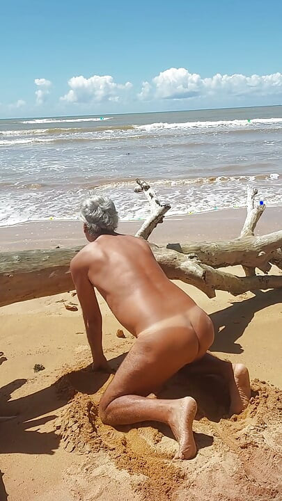 Ladysilva my hot ass tanned on the beach