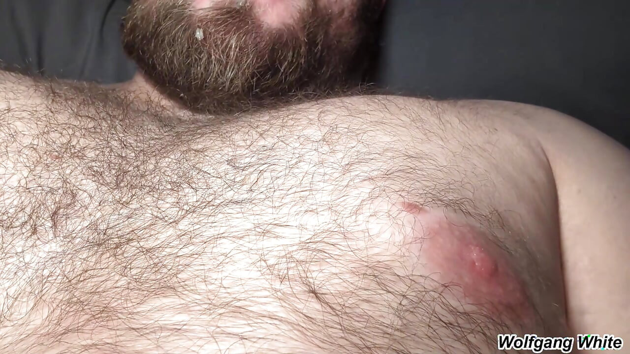 Lick Stepdaddy's NIPPLES While He Jerks Off - BOTTOM POV Roleplay - Wolfgang White Solo Masturbation
