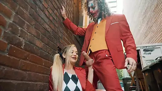 Blake Blossom as Harley Quinn Gets Fucked Hard by Joker - Joker Porn Cosplay Parody