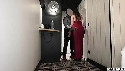 Cute Big Ass French Girl Get Gets Fucked And Creampied Back From A Date !!!