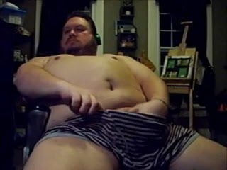 Fat Boy Beats His Meat