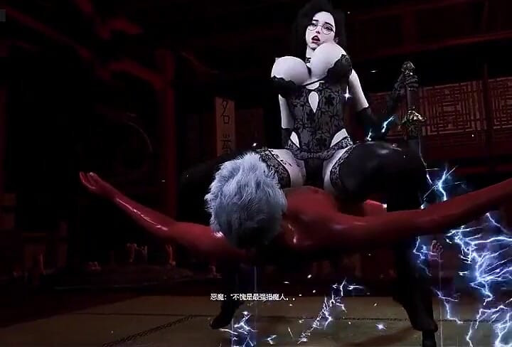 Tanrıça sonsuz tutku: hareket halindeki kıvrımlar - 3 boyutlu animasyon hentai