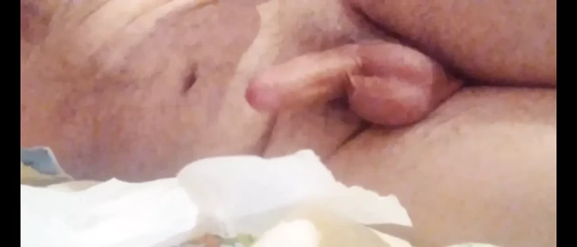 Evening Lotioned Cock Masturbation