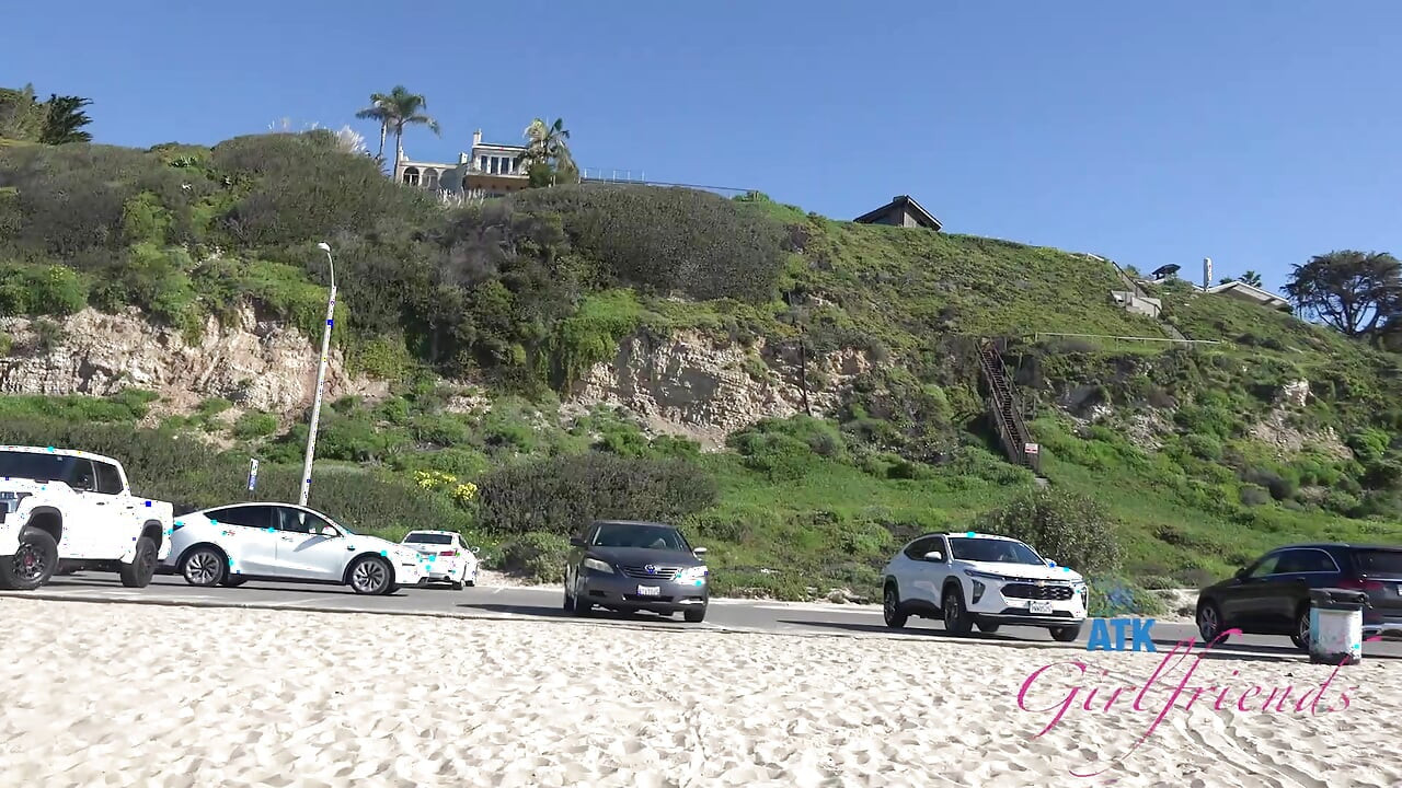 POV McKenzie Mae: Strand Date Offentlig Tiss, Bil Fitte Gni & Erter Blowjob