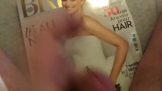 Cumming on brides magazine ( Daphane )