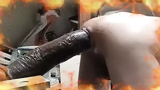 Enorme Polla Negra Destroza Al Gloton