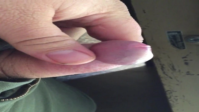 Playing with my cock, foreskin, uncut, and precum!