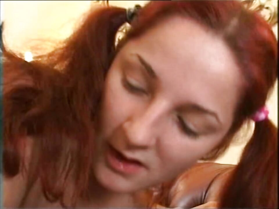 Beautiful Teen with Hairy Pussy Ass Fucked and Cumshot in Mouth by a Huge Cock