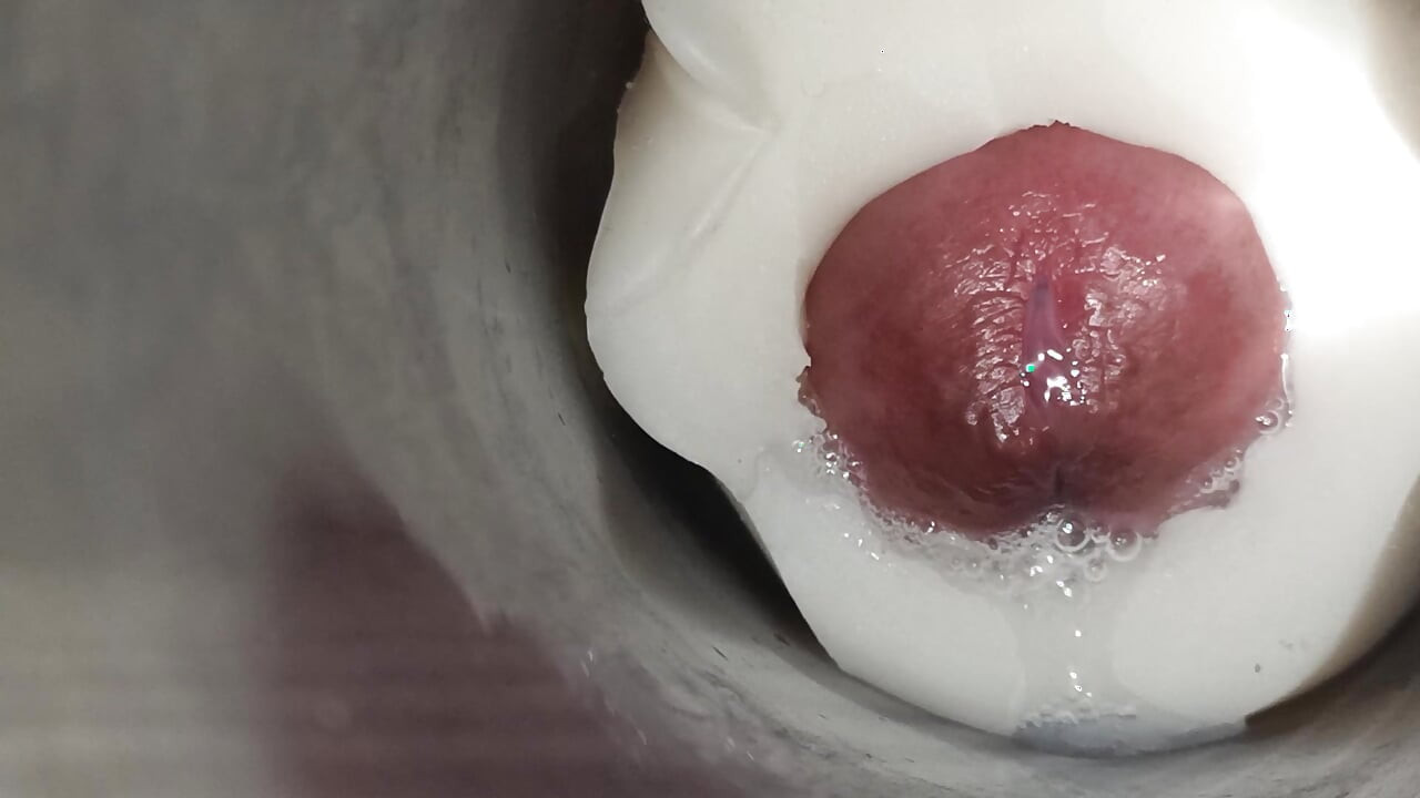 Vista interna: retorciéndose vulva y eyaculación 2