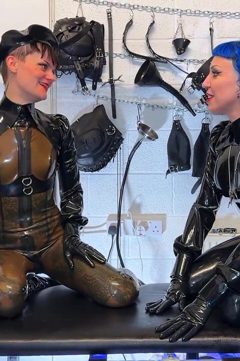 Double Mummification Tease with Mistressae & Miss Lilly
