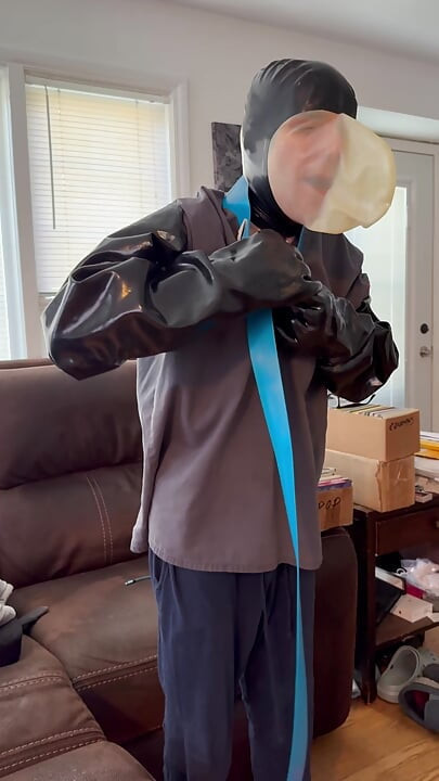 Sep 15 2025 - Airless in my rebreather hood for 30 minutes