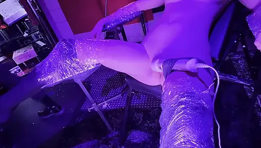 Sexy Pet Finger Fucked in the bondage chair