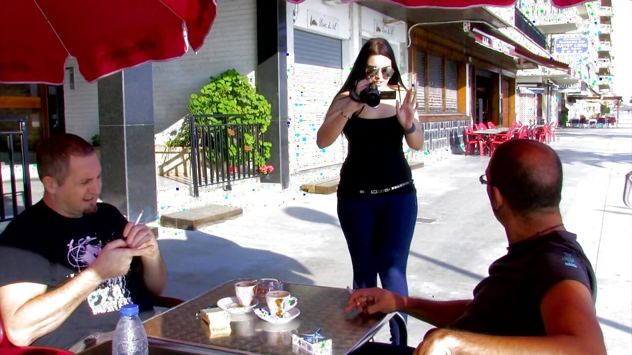 Busty chick gets fucked by a handsome stud