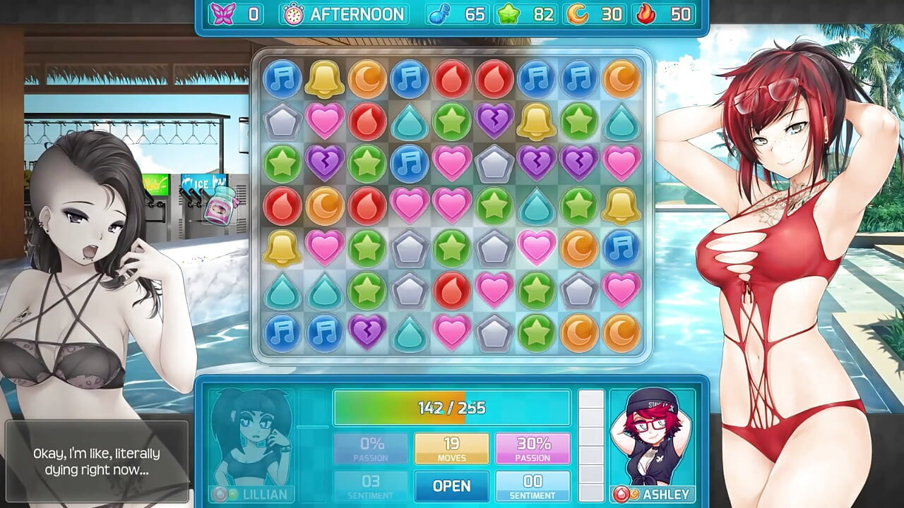Huniepop 2 - เดทคู่ - ตอนที่ 5 สาวนางแบบเซ็กซี่โดย Loveskysan