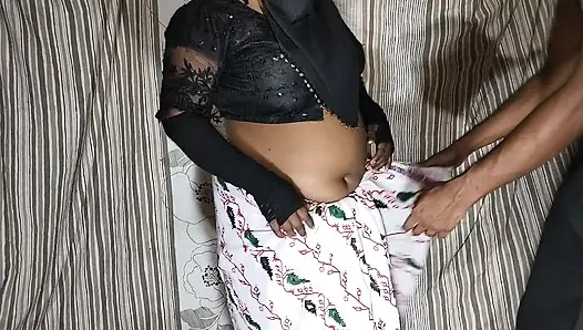 Горячая романтика сари и романтическое время и секс