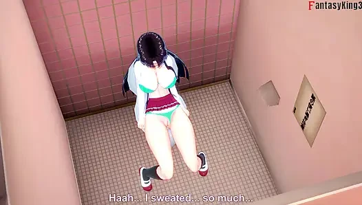 Xenovia Quarta gets caught sucking dick - HS DXD NTR Madness 13