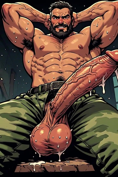 Hardcore Cumming Art