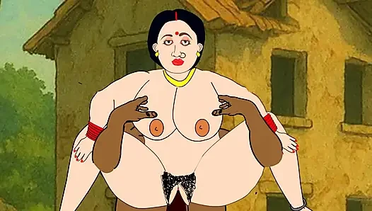 Part 4  big ass indian aunty sushilaa  fucked very hard in open