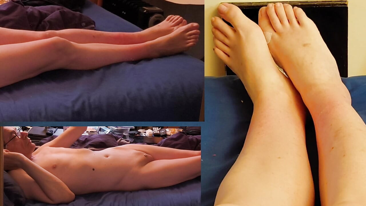 Has no cock at all between girl legs when micropenis is soft
