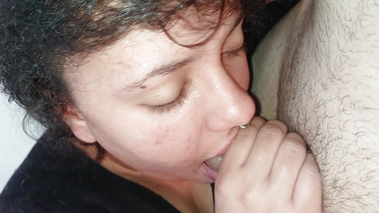 SHE CAME BACK WITH HER EXTREME WET BLOWJOB