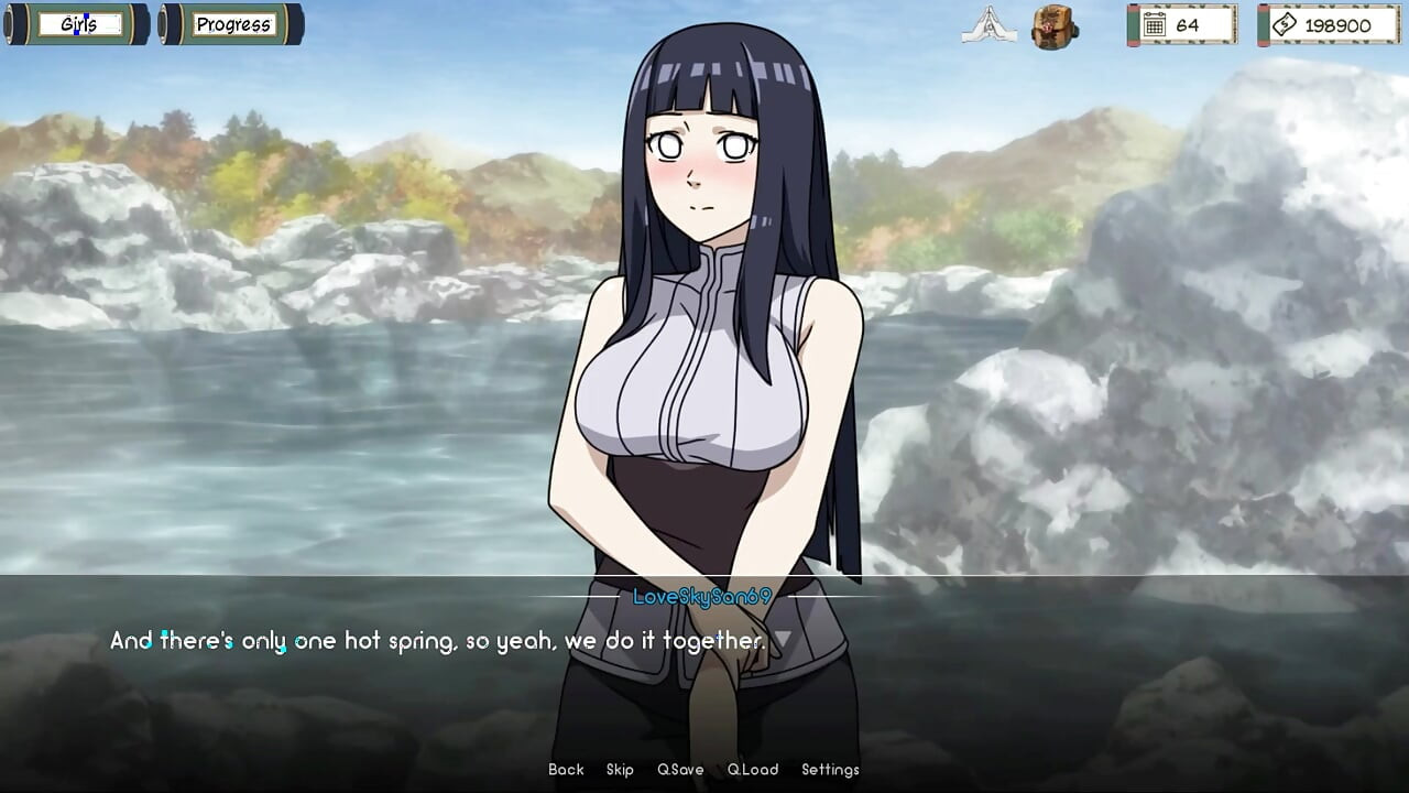 Kunoichi Trainer - Naruto Trainer v0.19.1 Part 95 Naked Hinata by Loveskysan69
