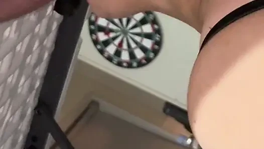 milking his bwc cock then getting pounded