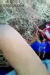 Desi Bhojpuri girlfriend fucked outdoors