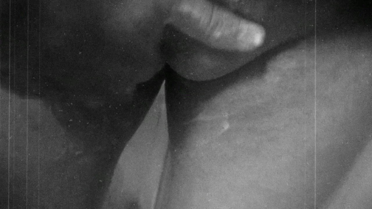 Black and white