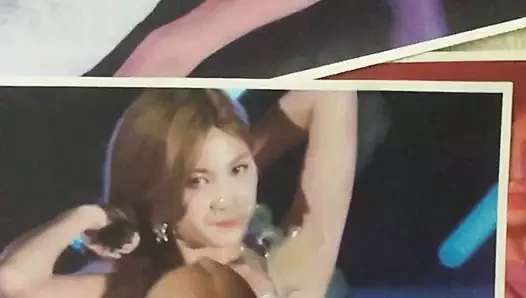 Apink hayoung koltuk altlarına boşalıyor
