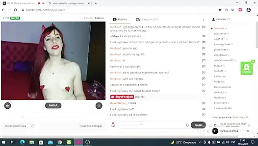 Shyyfxx Hot and Playful at Our Live Valentine's Party Part 2