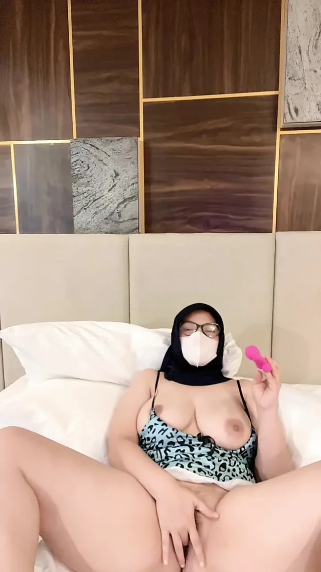 My Girl Playing In Bed Wearing Seductive Pajamas