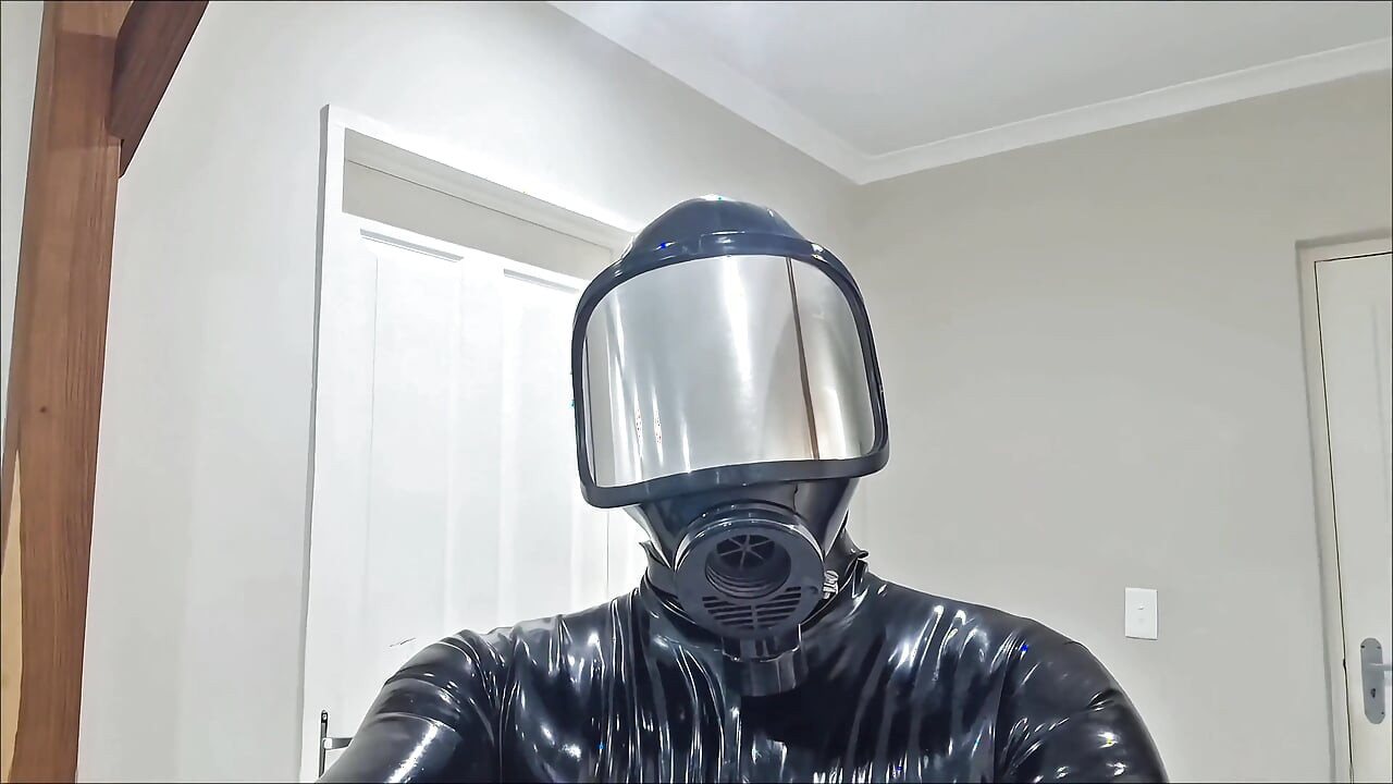 Gas Mask Drone Full Body Showcase