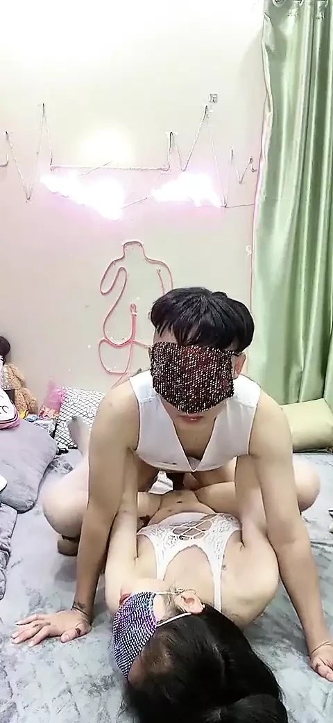 Young Couple Love Each Other with Great Passion