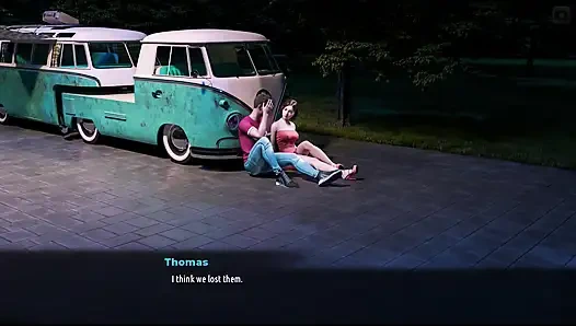 MILF of Sunville 74 Myself and Sarah Almost Got Caught Then We Fucked on the Beach