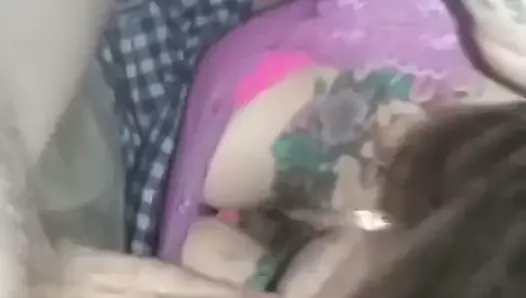 Kennedy saggy wrinkled empty floppy hanging tits tatoo pt 1