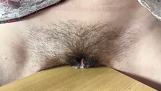Bunu yapmayı bırakamıyorum!! Tüylü Bakire Ovuşturma. Kadın Mastürbasyonu