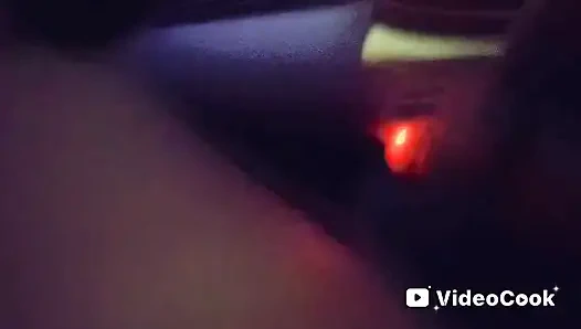 Большая чернокожая задница и игрушка!!