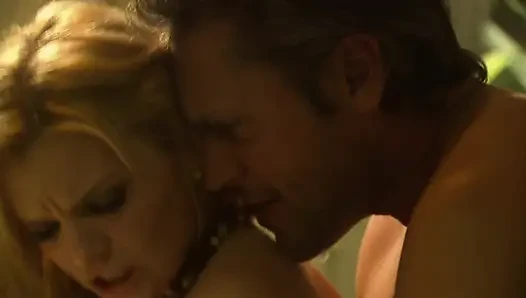 Schönes blondes schätzchen liebt morgensex