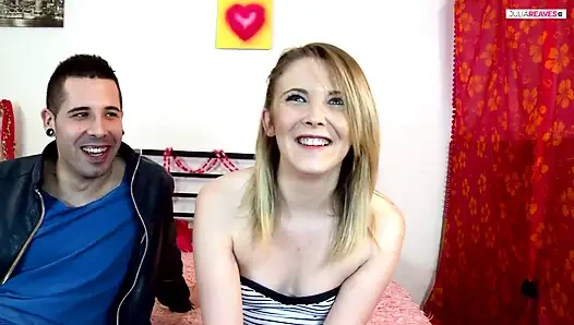 Real couple do a real fuck in front of camera