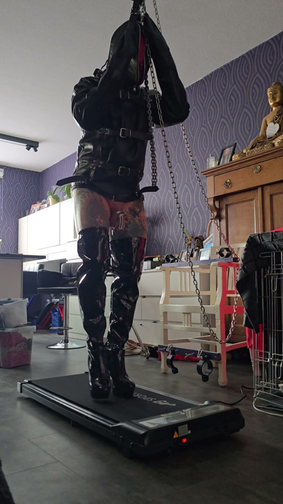 Fitness time for hubby slave | Clip 1