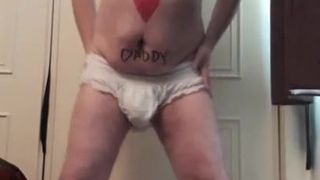 spunky loves Daddy dance