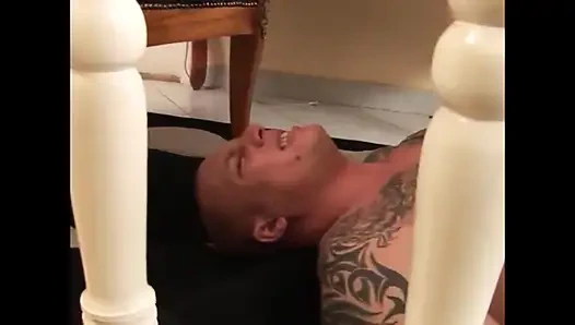 The Old Weaver Plays with the Penis