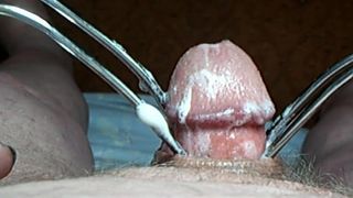 Foreskin cumshot - part 2 !