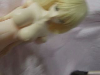 Puppe 06 Obitsu, langes Haar