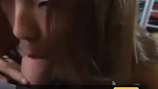 Carrie nyepong sepasang sampai kering