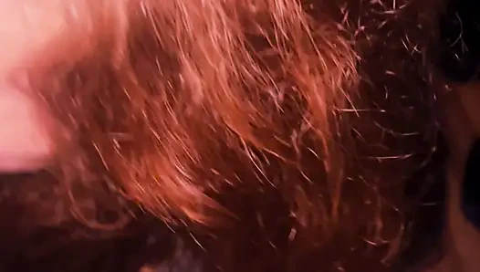 Redhead stepsister frozen in time