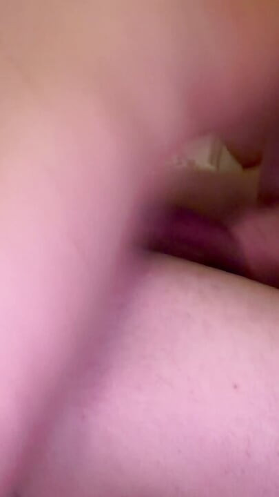Dilated and cum-filled bitch