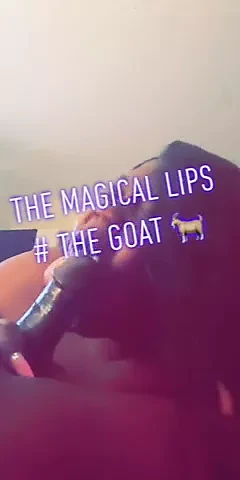 Hungry Ebony BBW sucks it all the way off