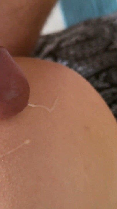 MILF Doggystyle close-up fuck. Handsfree cumshot on her ass! | Clip 2