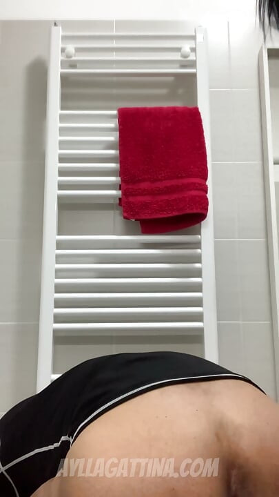 Aylla Gattina Took Her Little Whore to the Bathroom and Finished Her off